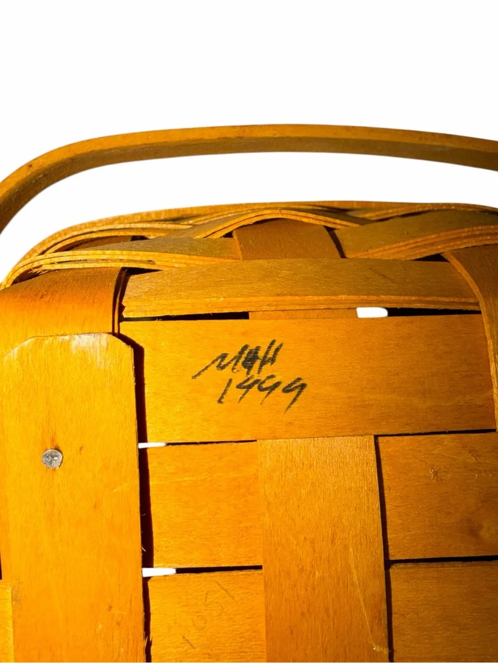 VINTAGE Longaberger Medium Berry Basket - 1999